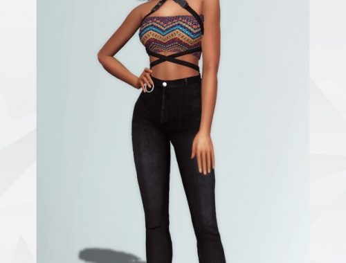 Cross Strapped Top at Gorilla