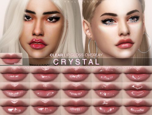 Crystal Clear Lipgloss Pack N01