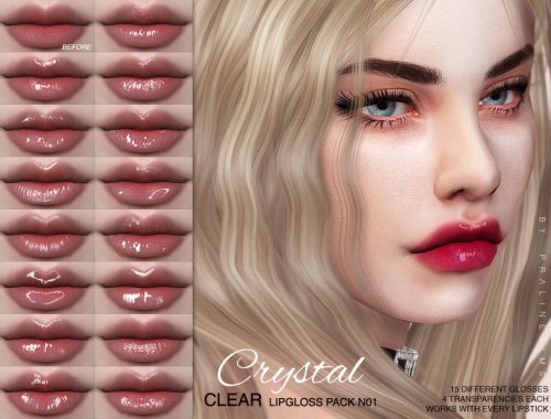 Crystal Clear Lipgloss Pack N01