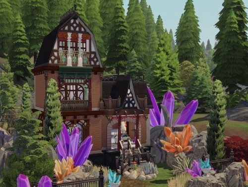 Crystal House at Akai Sims – kaibellvert