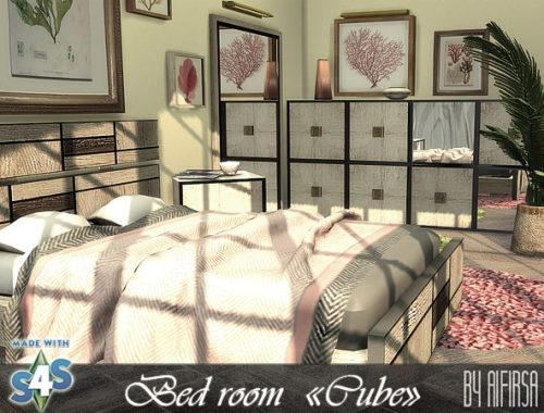 Cube bedroom at Aifirsa