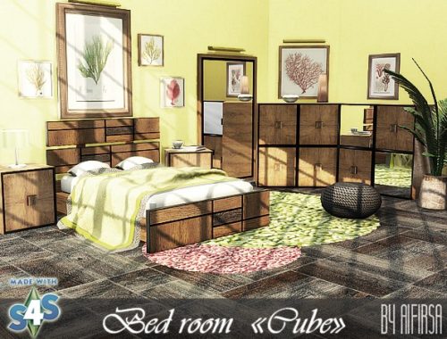 Cube bedroom at Aifirsa
