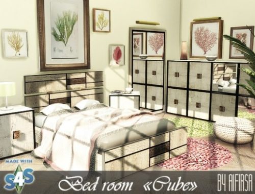 Cube bedroom at Aifirsa
