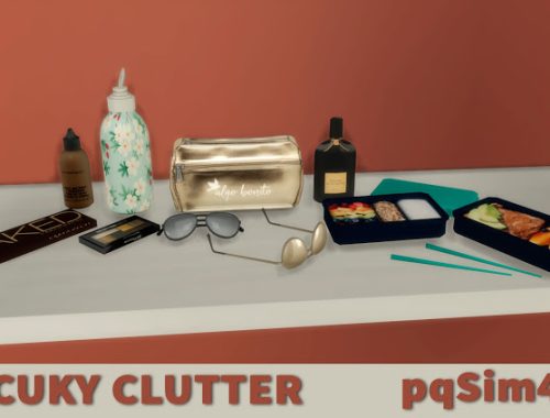 Cuky Clutter at pqSims4