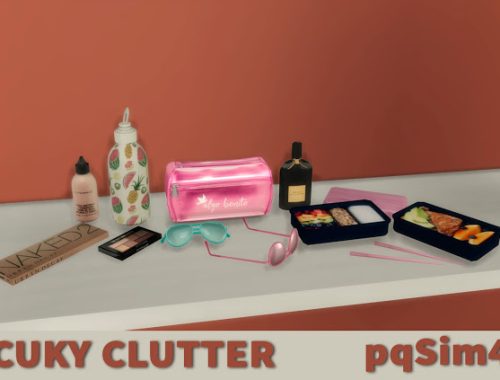 Cuky Clutter at pqSims4