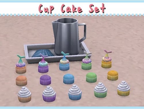 Cup Cake sets at A-luckyday