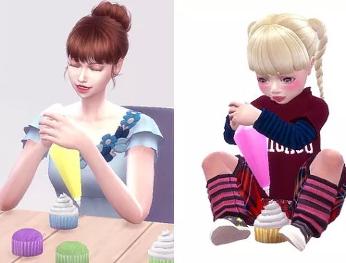 Cup Cake sets at A-luckyday