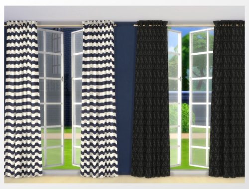 Curtains by Oldbox at All 4 Sims