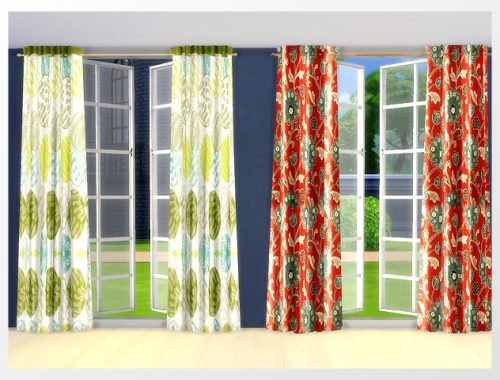 Curtains by Oldbox at All 4 Sims