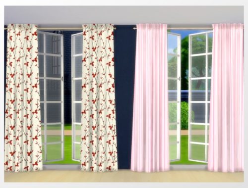 Curtains by Oldbox at All 4 Sims