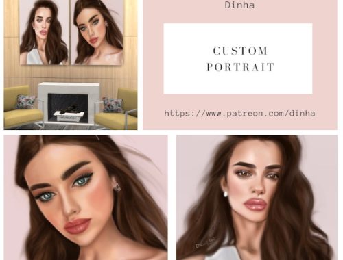 Custom Portrait N 2 5 Swatches at Dinha Gamer