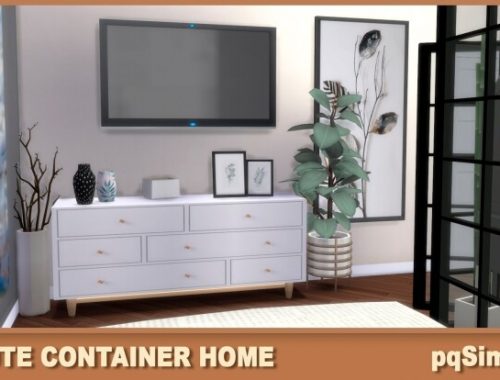 Cute Containers Home at pqSims4