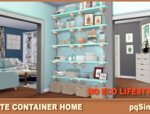 Cute Containers Home at pqSims4
