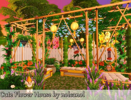 Cute Flower House