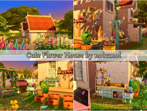 Cute Flower House