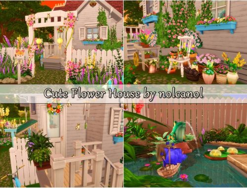 Cute Flower House