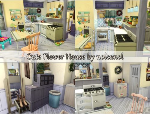Cute Flower House