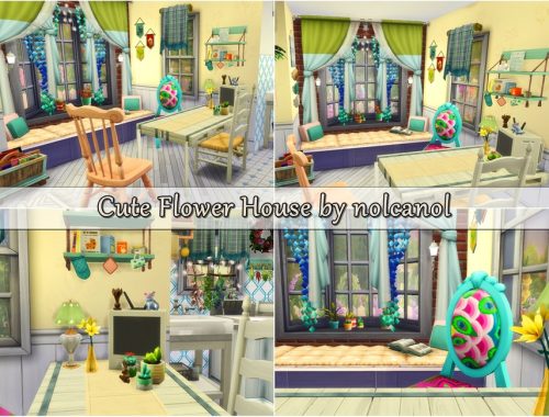 Cute Flower House