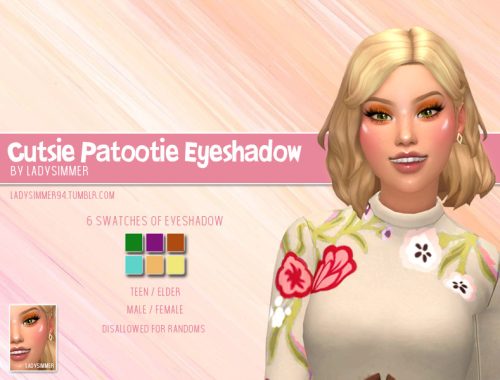 Cutesy Patootie Eyeshadow