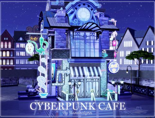 Cyberpunk Cafe