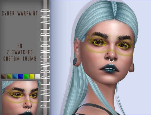 Cyberpunk Makeup