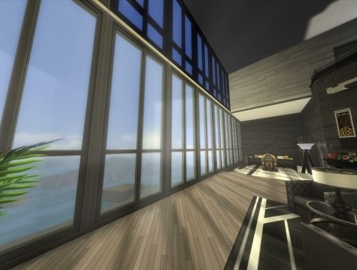 Cyberpunk Penthouse by LunarGuest at Mod The Sims