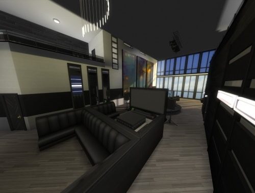 Cyberpunk Penthouse by LunarGuest at Mod The Sims