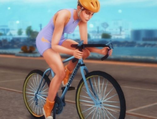 Cycling Pose Pack at Katverse