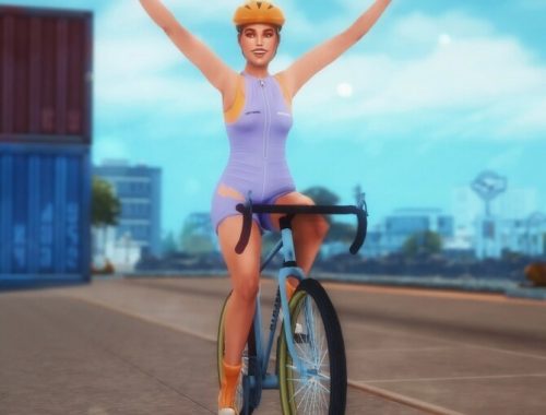 Cycling Pose Pack at Katverse