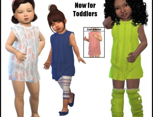 Cynthia top for girls by SamanthaGump at Sims 4 Nexus