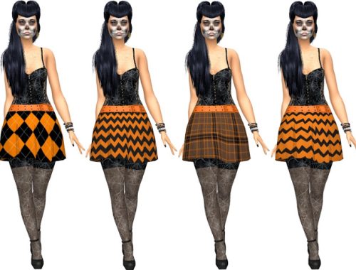 Halloween Outfit 2 at Annett’s Sims 4 Welt