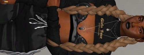 STUN HAIR by Thiago Mitchell at REDHEADSIMS