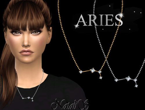 NataliS_Aries zodiac necklace