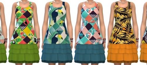 Jungle Adventure Dress Recolors