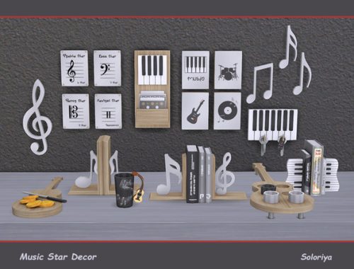 Music Star Decor by soloriya