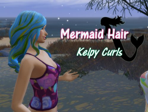 Kelpy Curls Mermaid Hair