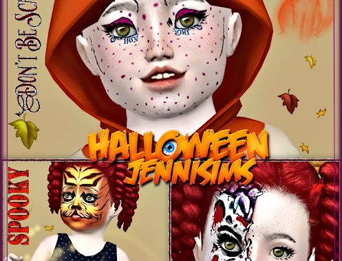 Makeup Halloween October Days at Jenni Sims