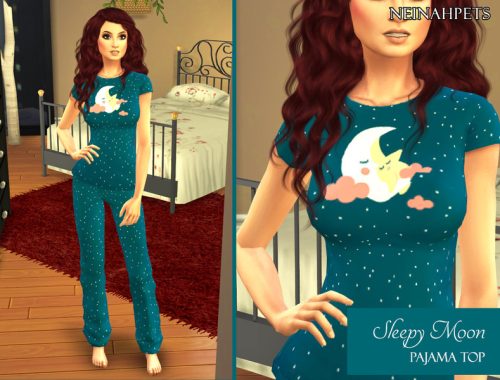 Sleepy Moon Pajama Set