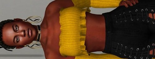 LUD HAIR by Thiago Mitchell at REDHEADSIMS