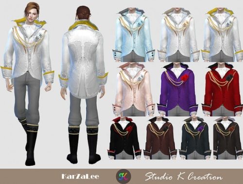 Darksouls High collar jacket at Studio K-Creation