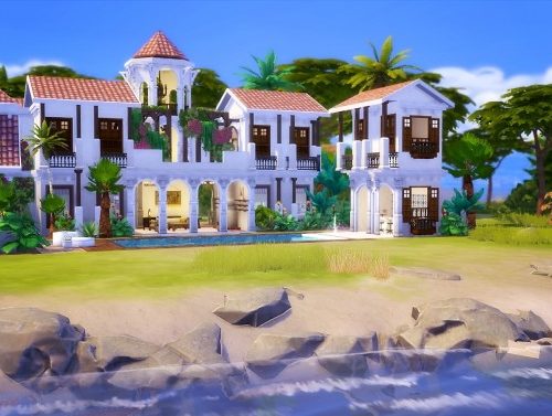 Californian Beach House at Akai Sims – kaibellvert
