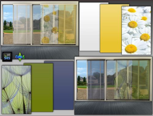 Long Sliding Curtains by Mabra at Arte Della Vita