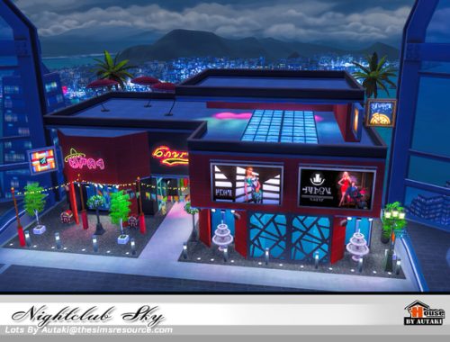 Nightclub Sky by autaki