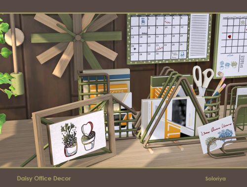 Daisy Office Decor