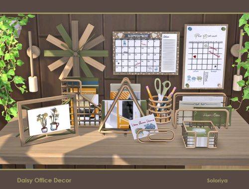 Daisy Office Decor