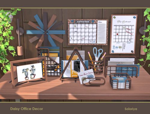 Daisy Office Decor