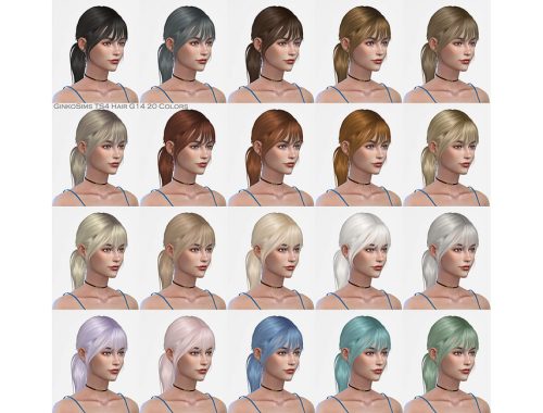 DaisySims Female Hair G14