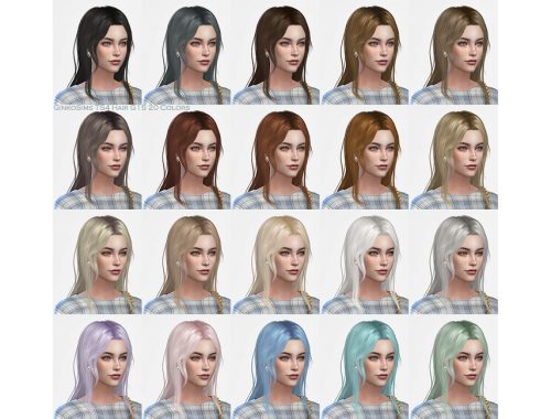 DaisySims Female Hair G15
