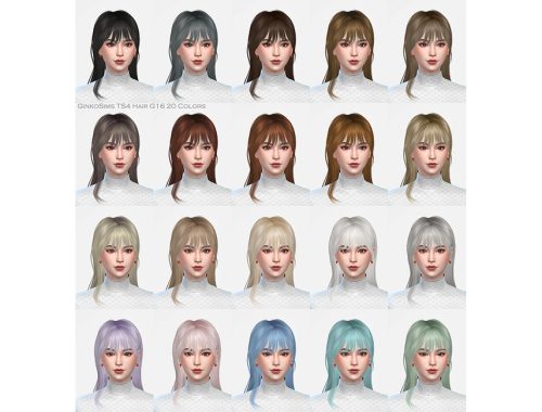 DaisySims Female Hair G16