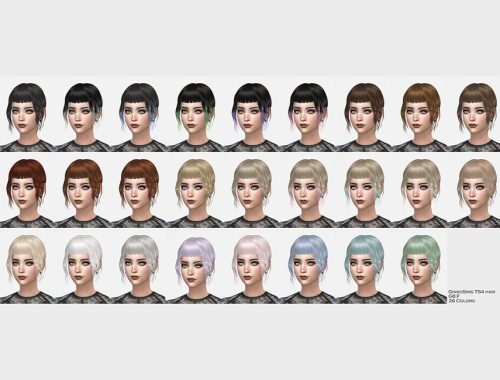 DaisySims Female Hair G8